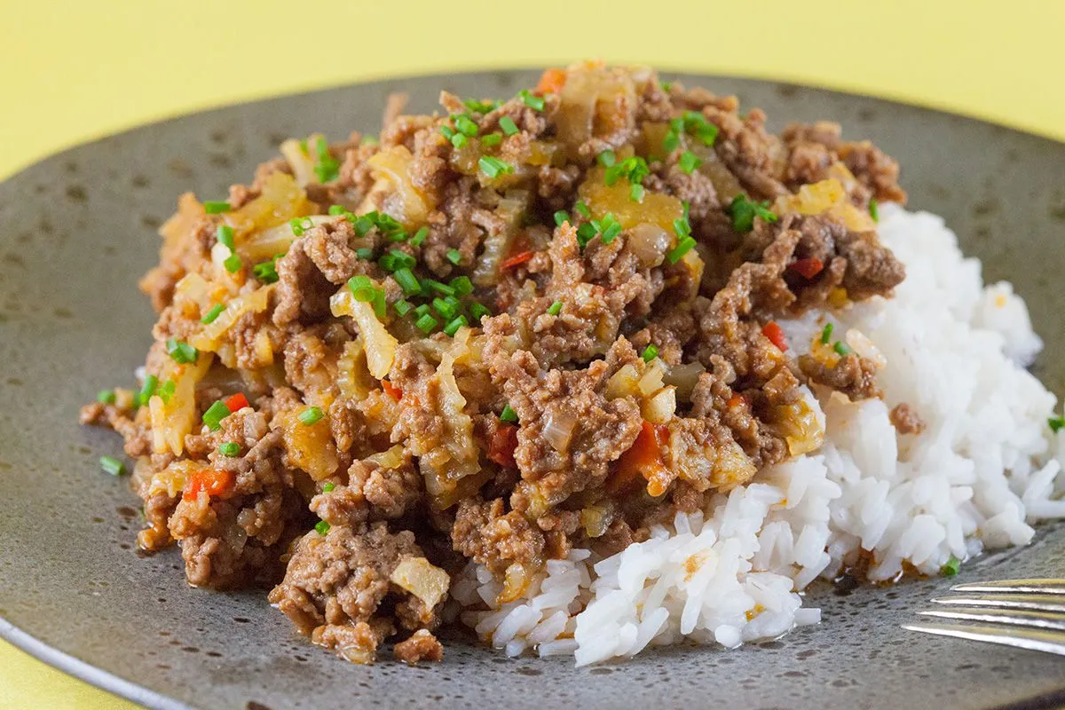Mexican beef casserole