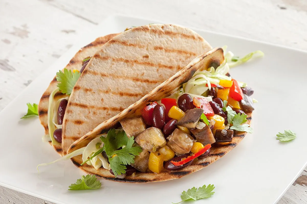 Vegetarian tacos