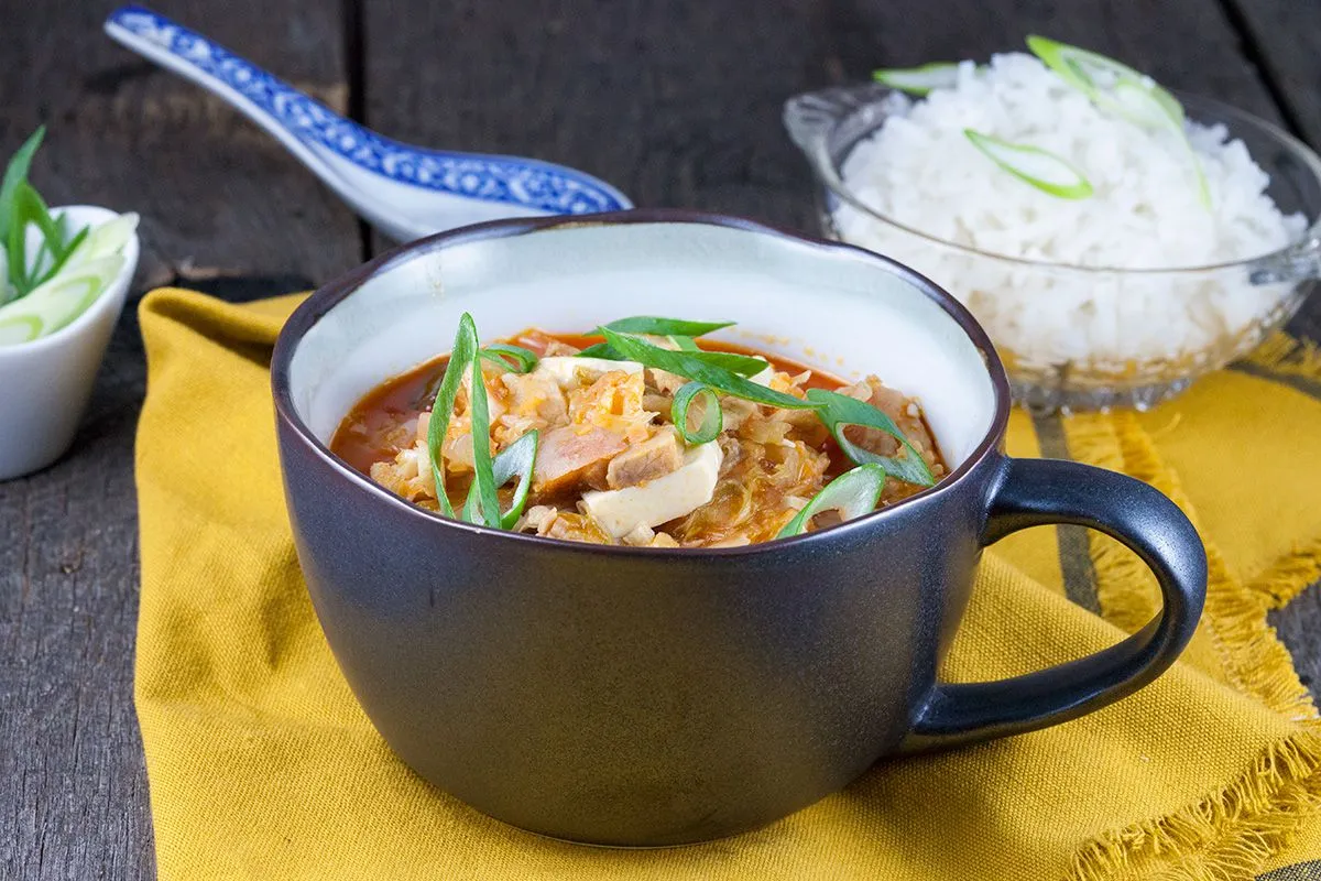 Kimchi stew