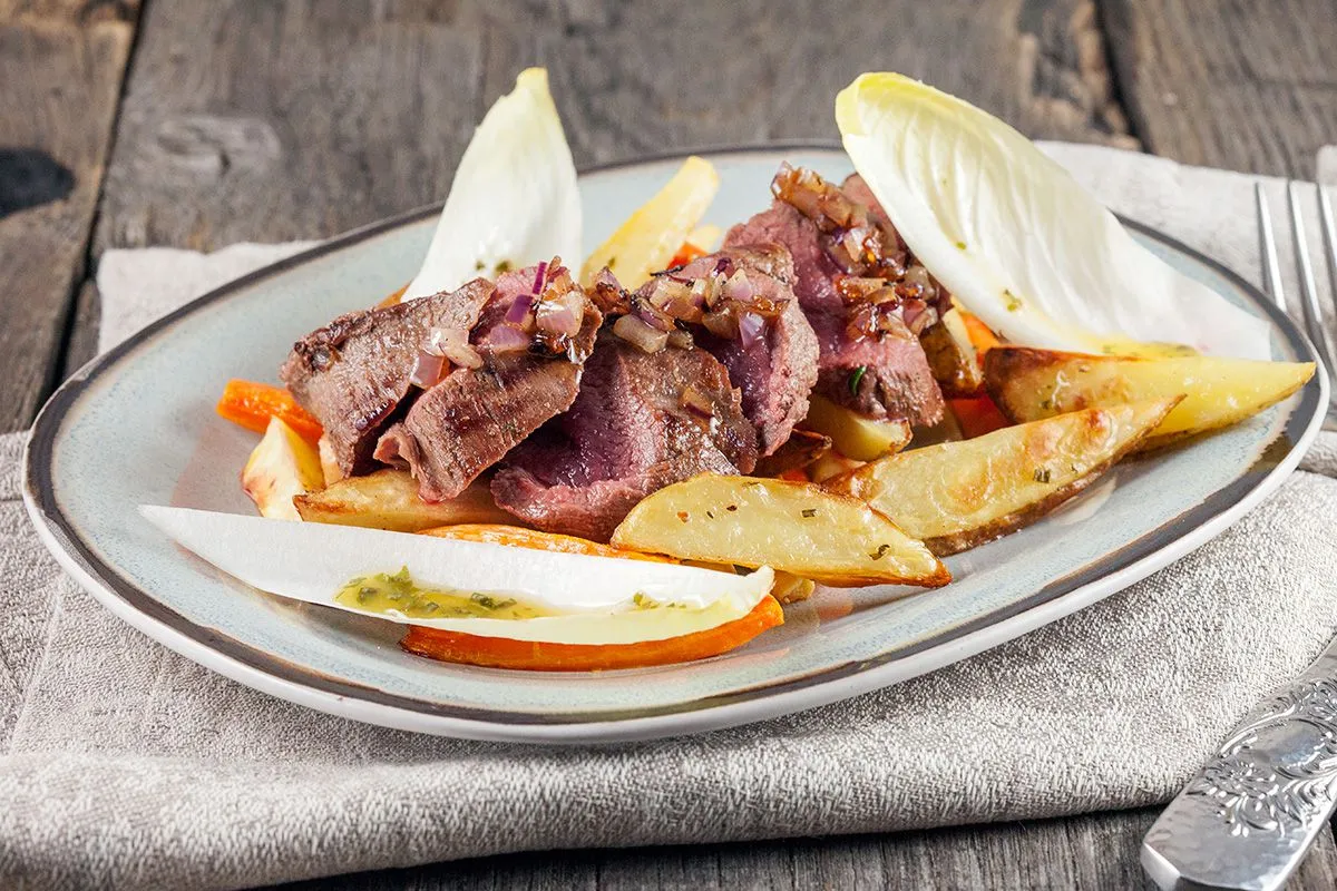 Kangaroo steak