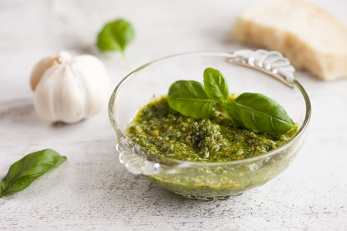 Home-made pesto