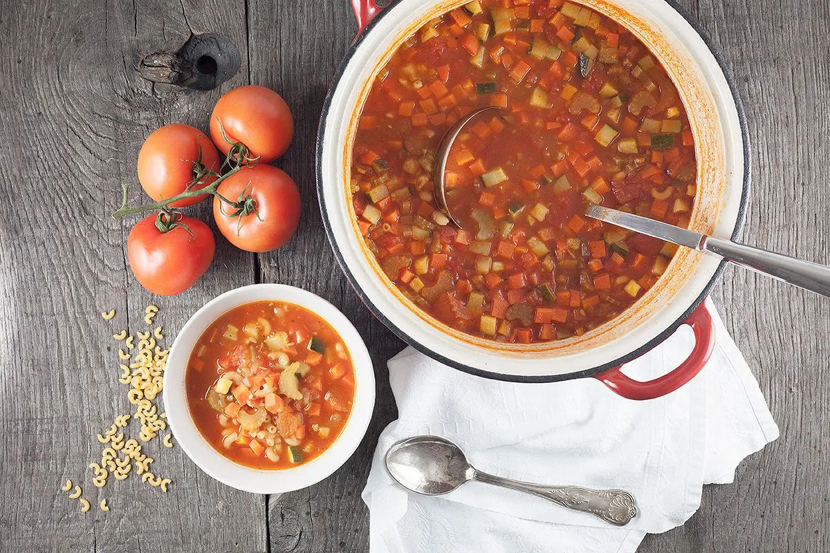 Minestrone soup
