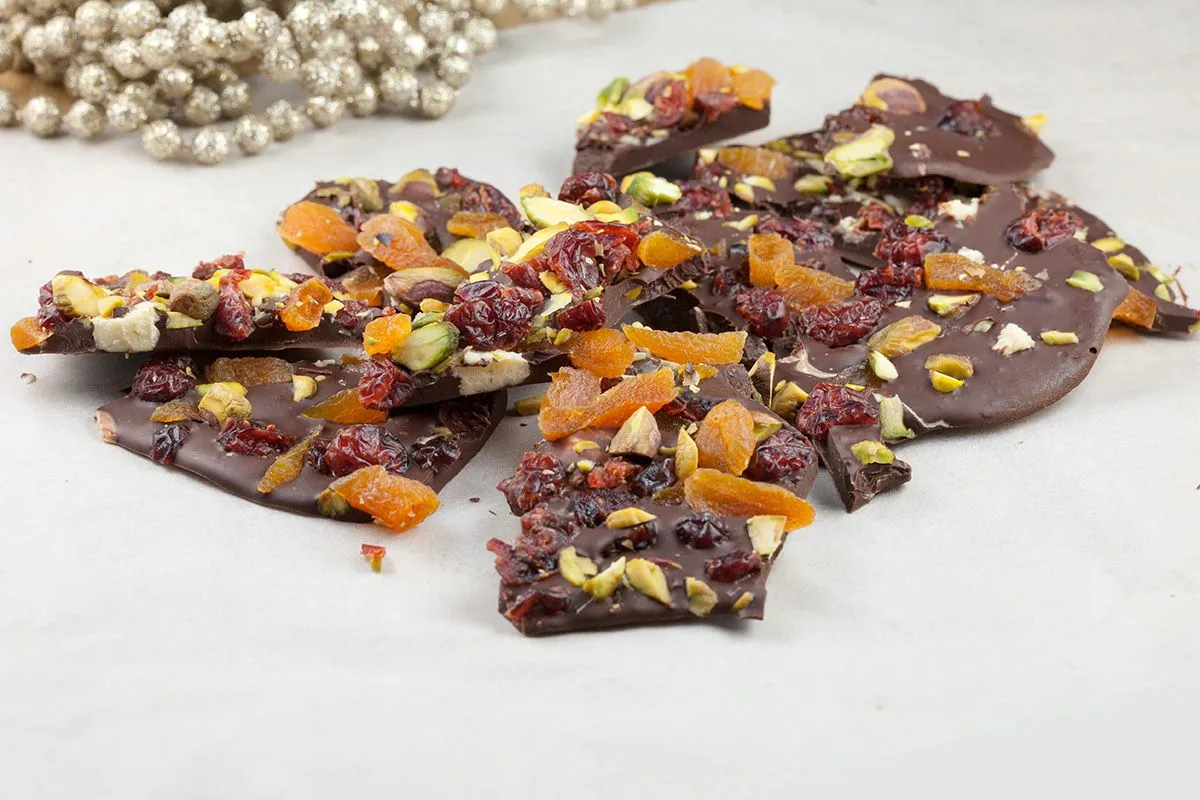 Christmas chocolate bark