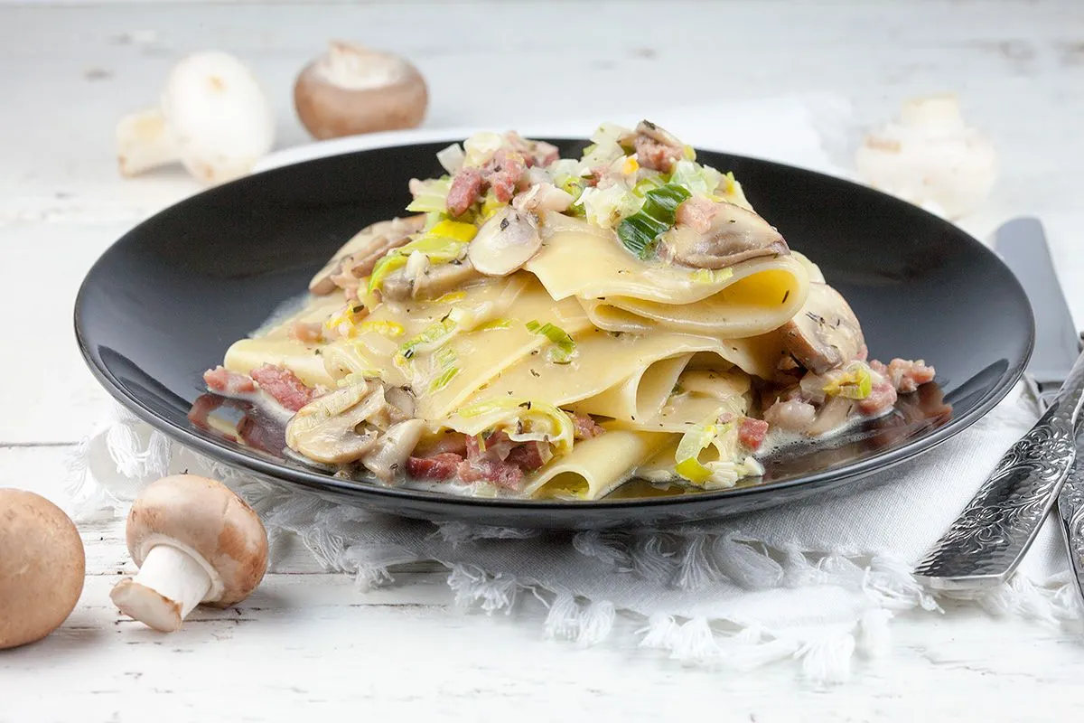 Open lasagna