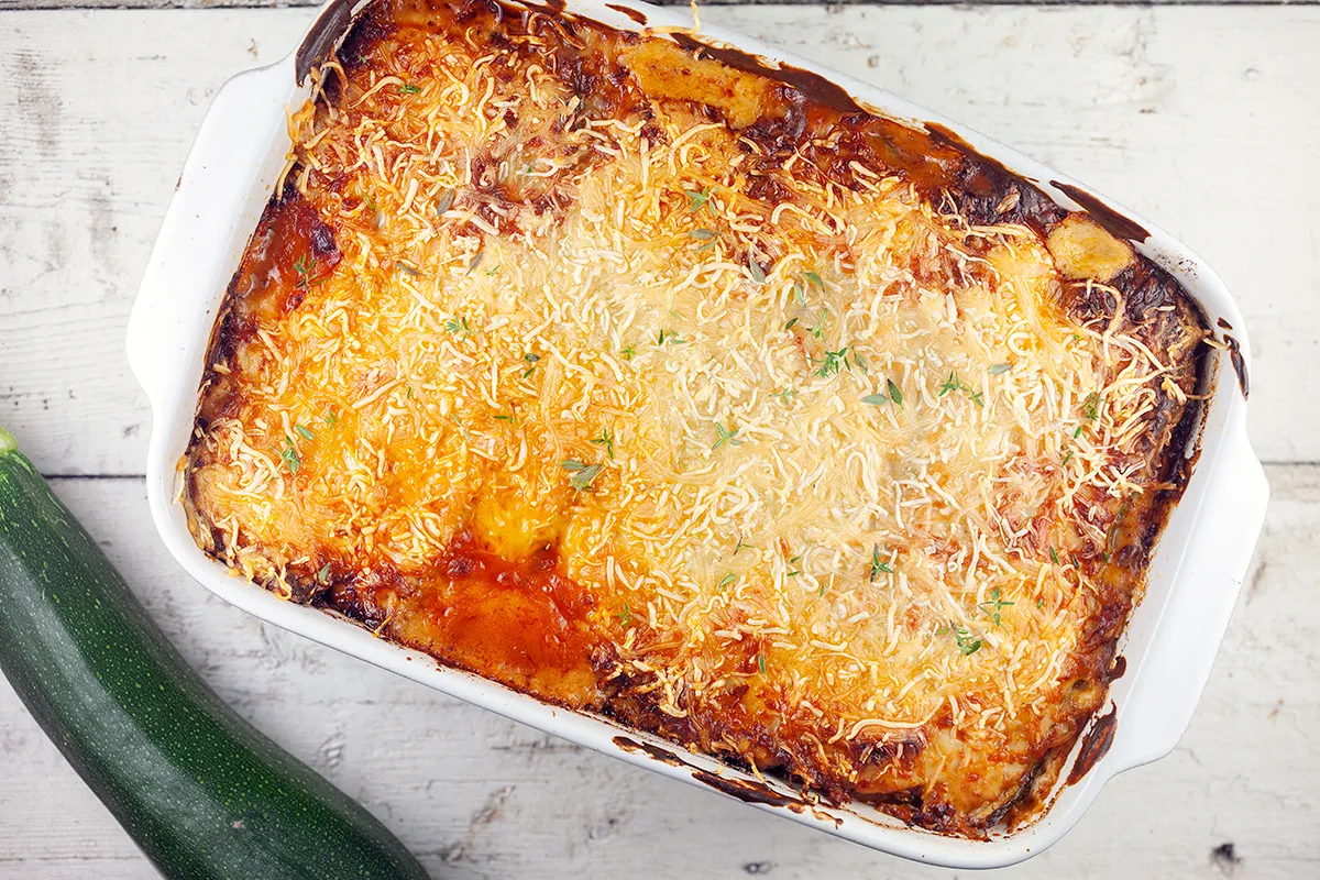 Zucchini lasagna