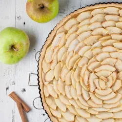 Recipe: Thin-crusted apple pie