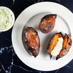 Recipe: Barbecued sweet potatoes