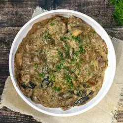 Recipe: Ceps in a cream sauce