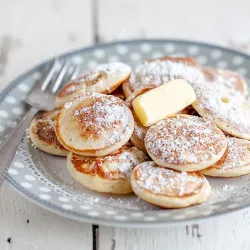 Recipe: Dutch mini pancakes (poffertjes)