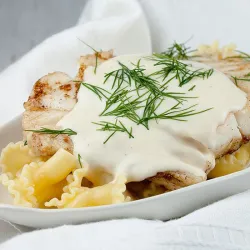 Recipe: Creamy white wine and dill sauce