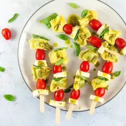 Recipe: Tortellini skewers