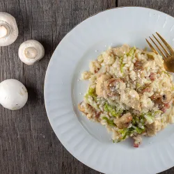 Recipe: Chicken and cabbage risotto