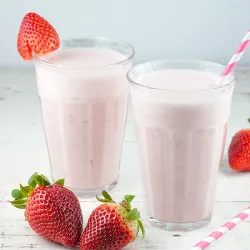 Recipe: Simple strawberry smoothie