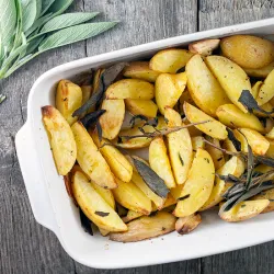 Recipe: Roasted potatoes with sage