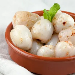 Recipe: Caramelized lychee