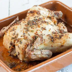 Recipe: Lavender and garlic roasted chicken