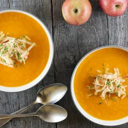 Recipe: Carrot and apple soup