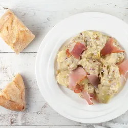 Recipe: Artichoke with ham