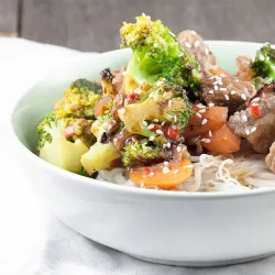 Recipe: Beef stir fry with broccoli and hoisin sauce