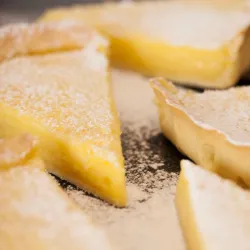 Recipe: French lemon tart (tarte au citron)