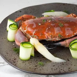 Recipe: Steamed north sea crab