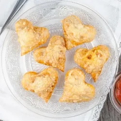 Recipe: Heart-shaped puff pastry packages