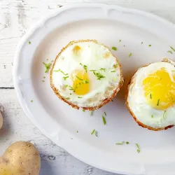 Recipe: Rösti-egg muffins
