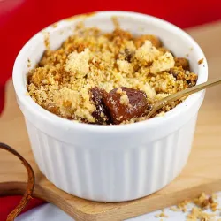 Recipe: Cherry crumble