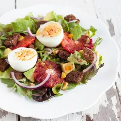 Recipe: Avocado and blood orange salad