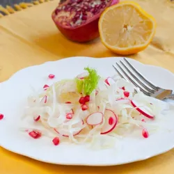 Recipe: Fennel, pomegranate and radish salad 