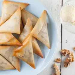 Recipe: Date and walnut filo pastries