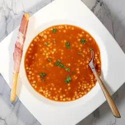 Recipe: Tomato soup with pasta
