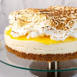 Recipe: Lemon meringue cheesecake
