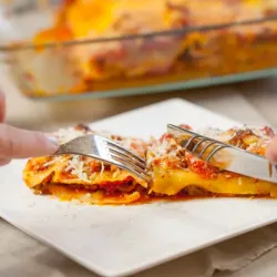 Recipe: Italian lasagna