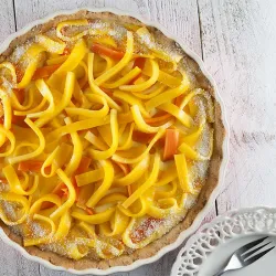 Recipe: Mango papaya and coconut pie