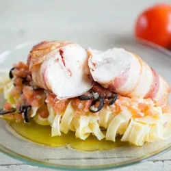 Recipe: Chicken wrapped in bacon