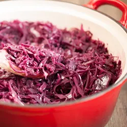 Recipe: Braised red cabbage