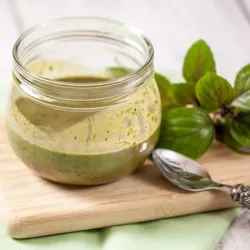 Recipe: African blue basil vinaigrette