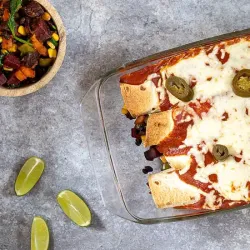 Recipe: Vegetarian enchiladas