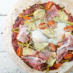 Recipe: Easter pizza
