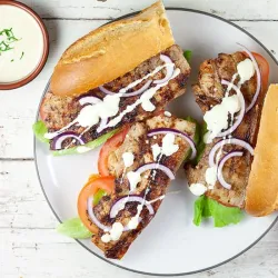 Recipe: Barbecue bacon sandwich