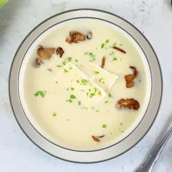 Recipe: Brie mushroom soup