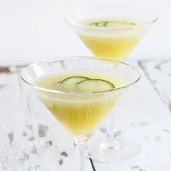Recipe: Galia melon cucumber cocktail