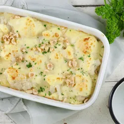 Recipe: Cauliflower gratin with mornay sauce