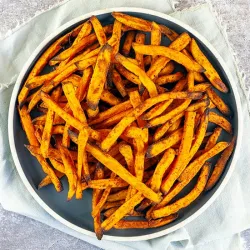 Recipe: Crispy air fryer sweet potato fries