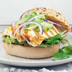 Recipe: Halloumi burger
