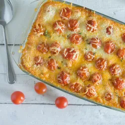 Recipe: Minced beef and zucchini casserole