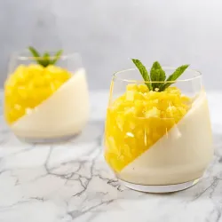 Recipe: Mango panna cotta