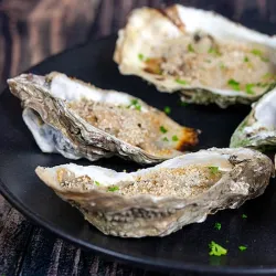 Recipe: Oysters au gratin