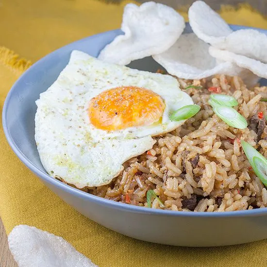 Recipe: Indonesian nasi goreng
